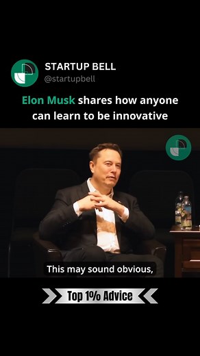 Elon Musk explains that people can learn to be innovative, often it simply starts with genuinely trying. He says many wonder if they’re capable of innovation without ever attempting to think of new ideas. Musk believes reading widely across different fields helps spark creativity by combining concepts that normally never meet, just like how SpaceX and Tesla borrow techniques from each other. He adds that innovation also requires room for attempts that don’t work out. If someone never experiences
