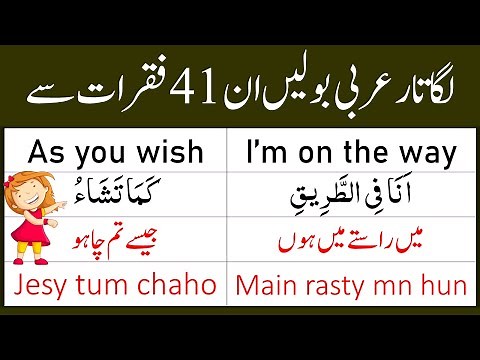 49 Arabic Sentences we Use in Our Daily Routine | Arabic Sentences You Need to Know