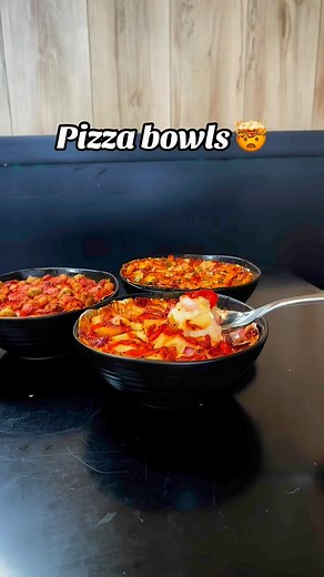 1.5K views · 22 reactions | Our NEW Pizza Bowls are a game changer. All pizza, No crust 凉 Now available at ALL locations  #redswanpizza #pizzabowl #glutenfree #pizzalovers #tasty #yummy #love #new #canada | Red Swan Pizza | Facebook