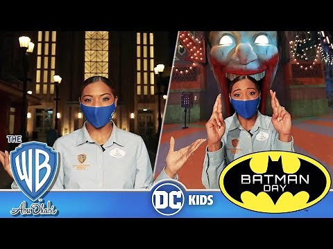 Gotham City Tour at Warner Bros. World Abu Dhabi | ‪@dckids‬