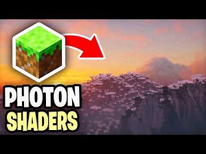 How To Install Photon Shaders For Minecraft! - Tutorial