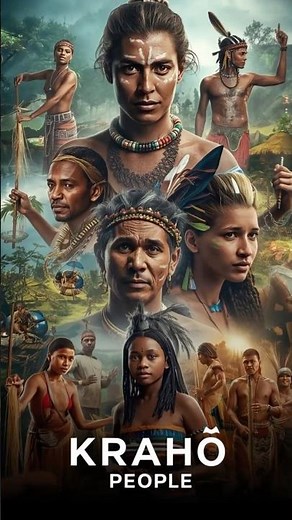 The Krahô People – Guardians of Brazil’s Ancient Traditions 🌿 | #shorts #tribalworld