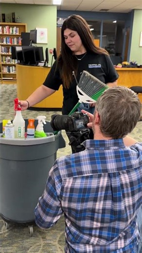 Zeppelin - Behind the Scenes of our School cleaning video!