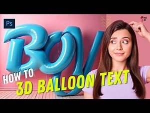 Create 3D Balloon Text in Minutes | Adobe Firefly Tutorial 🎈