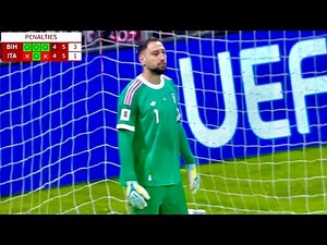 Bosnia & Herzegovina vs Italy Full Penalty Shootout | FIFA World Cup Qualifier’s
