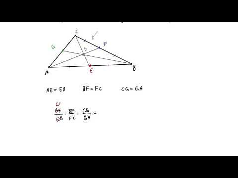 Example: Using Ceva's Theorem