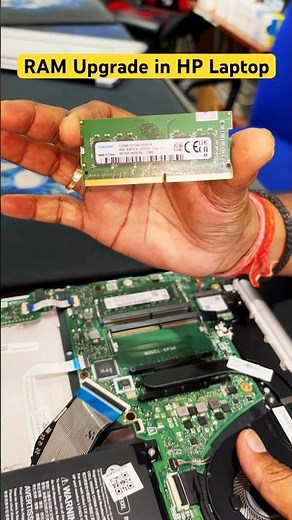 How to Upgrade RAM in HP Laptops 💻💻 #hplaptop #ramupgrade #samsung #hp15 #hppavillion #hpvictus