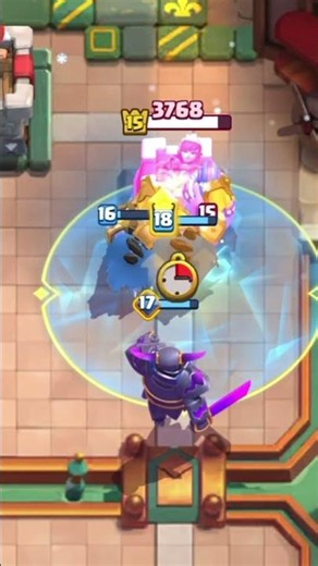 Bro froze to death 😭😭😭 #clashroyale
