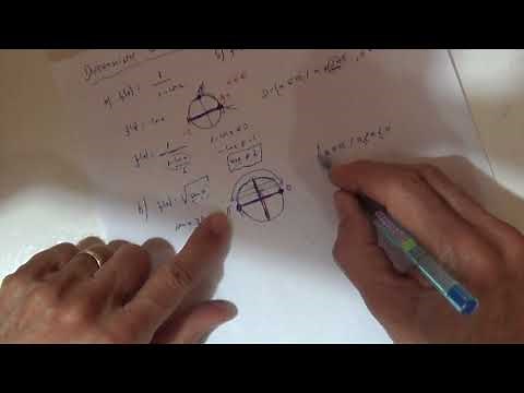 DOMÍNIO DE FUNÇÃO TRIGONOMÉTRICA.