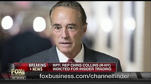 JUST IN: New York Rep. Chris Collins, one of the wealthiest members of Congress, was arrested on charges insider trading. https://fxn.ws/2vt0uFl | Fox Business