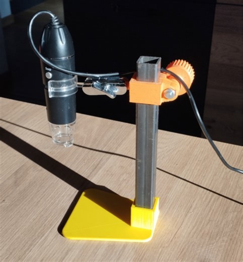usb microscope stand #3DPrinting #3DThursday