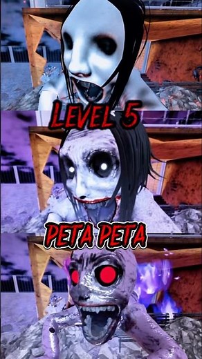 【Nightmare Mode】 Level 5😱School of Nightmare #roblox #petapeta #horrorgaming #Roblox #PetaPetaSama
