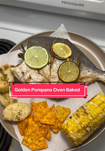 Delicious Golden Pompano for a Lazy Dinner