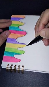 6.1K views · 48 reactions | Easy Front Page Idea Follow for more... like and share #frontpage #coverpage #notebook #art #craft #brushpencalligraphy #coloring #diy #reelsfypシ #reelstrending #reels | Sophie Arts And Crafts | Facebook