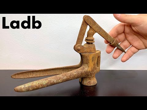 Rusty Corking Machine Restoration
