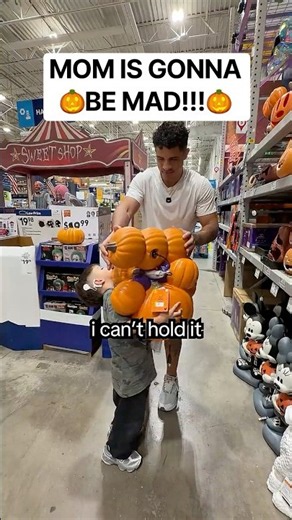 Halloween Shopping With My Deaf Son!!! 🎃 #shorts #halloween #fatherson #dad