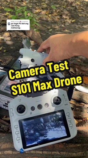 S101 Max Drone Camera Test Review