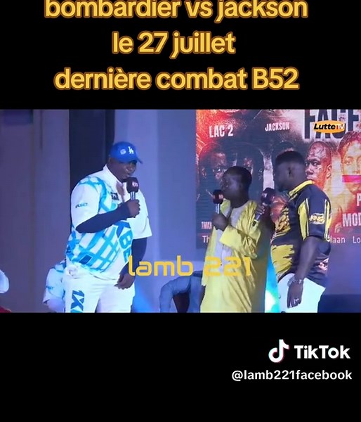 Combat Bombardier vs Jackson le 27 juillet 2025