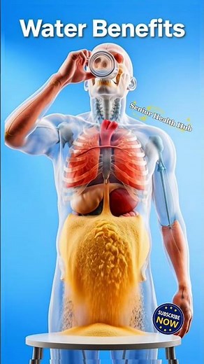 Water Benefits for Seniors (50+) 💧 Hydration Helps Your Body Daily
