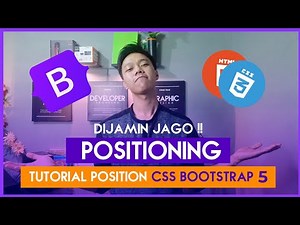 POSITIONING Element Website dengan CSS Position Bootstrap 5 untuk Pemula || MUDAH SEKALI!!