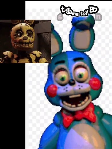 Toy Bonnie vs spring trap