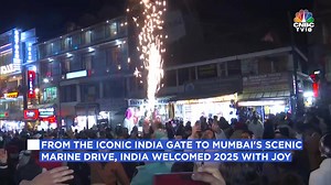 Festivities, prayers and celebrations: A look at how India welcomed 2025 #NewYear #2025 #celebrations #cnbctv18digital | CNBC-TV18