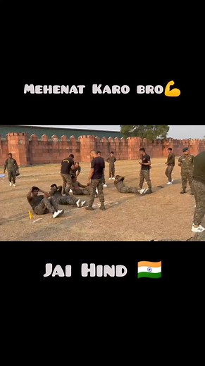 1.6M views · 122K reactions | Mehenat Karo bro #army #viralvideo #commandochallenge #fitnessmotivation #trendingvideo #Fouji #army #T20WorldCup2024 | SZ Ansary Fouji Vlogs | Facebook