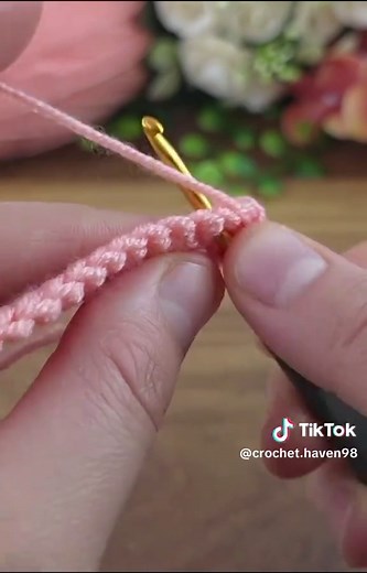Super Easy Crochet Row Pattern Tutorial for Beginners
