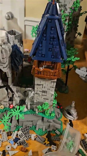 Epic Lego Forestmen Castle Moc #lego #legomoc #legocastle