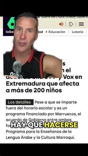 Vox's new measure in Extremadura!! Excellent