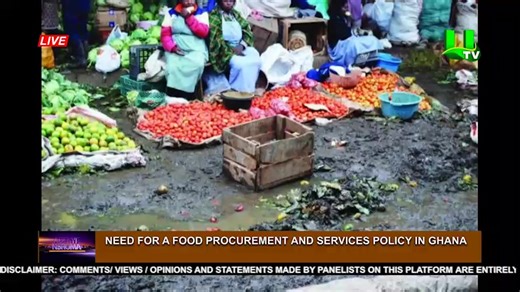 The five core principles for public food procurement by WHO - Benjamin Anabila #AdekyeNsroma | UTV Ghana
