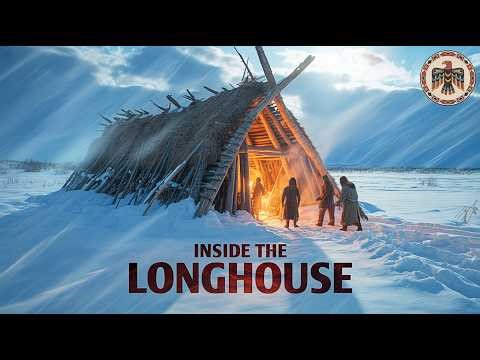 Inside an Iroquois Longhouse During a Brutal Winter | Native American History