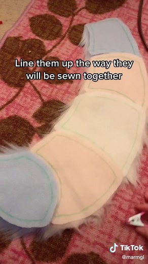 A tail tutorial from what I’ve learned 😸 #fursuit #fursuittutorial #fursuittail #furry