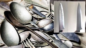 Mum reveals clever hack for getting rid of rust stains from knives