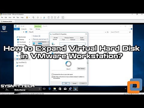How to Expand Virtual Hard Disk in VMware Workstation 15 | SYSNETTECH Solutions