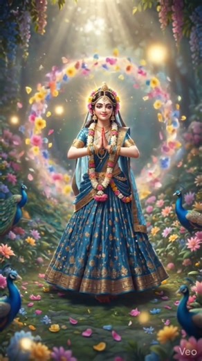 💞🥰Radhe Krishna Divya Prem:💙 Radha Rani aur Kanha ki Amar🌺 Kahani #RadheKrishna #Krishna #RadhaRani