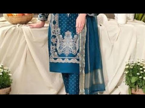 Latest printed suit design/vlog