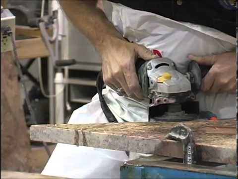How to Join Two Granite Slabs Using a Biscuit Joint