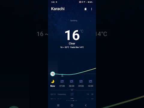 Checking Vivo Weather app and Google weather app today February 14, 2026 at 9:00 Am