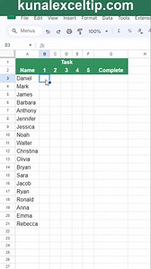 Progress bar with checkbox in Google sheet #microsoftexcel #exceltips #exceltricks #exceltraining #exceltutorial #exceltipsandtricks #spreadsheets | Time to Office