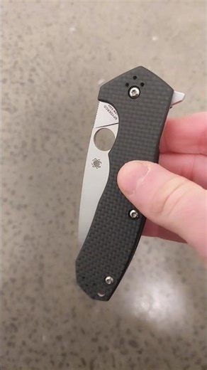 Amalgan in the morning. Spyderco Amalgam #youtubeshorts #shorts #edc