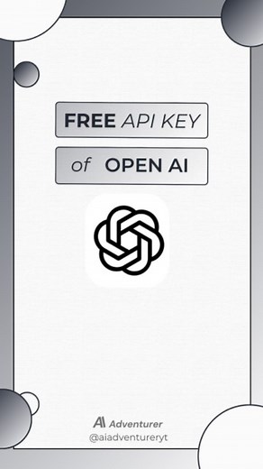 AI Adventurer on Instagram: "✔️ FREE API keys of Open AI and Deepseek Follow me and Comment 'AI' I'll DM you the link #openai #apikeys #deepseek #ai #freeai #aitool #github"
