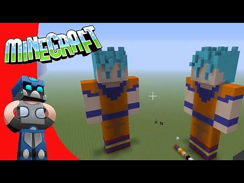 Minecraft: Como hacer Goku Skin Tutorial