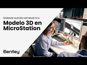 Modelo 3D en MicroStation de Bentley