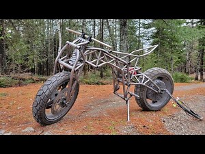 Homemade Electric Motorcycle Build - E-Bike - Gen II, Ep 2: Girder Forks & PDS Suspension