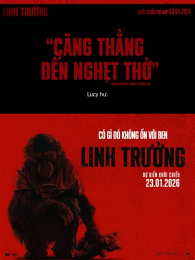 Chuẩn bị tinh thần 2 tuần nữa chân tay bủn rủn trong rạp, mắt không dám mở với Linh Trưởng 😵‍ LINH TRƯỞNG | Khởi chiếu tại rạp 23.01.2026 #PrimateMovie #LinhTruong #tiktoksoiphim #tiktokgiaitri
