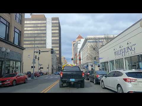 Roanoke Virginia 4K Driving Tour Downtown & Surrounding Neighborhoods