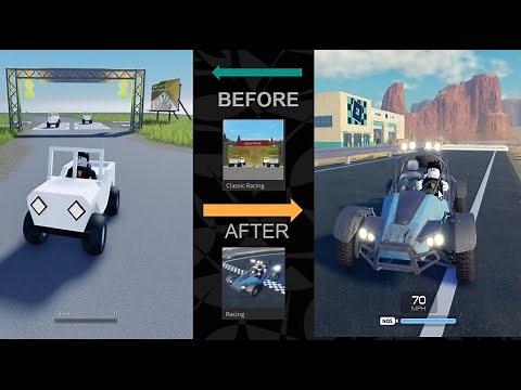 Roblox Added a NEW Futuristic Template To Roblox Studio... (Roblox Racing Template)