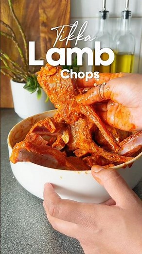 Grilled Tikka Lamb Chops Recipe | Juicy, Spicy & Flavorful #lambchops #easyrecipe #dinner #grilled