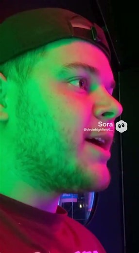 An AI video of me playing space Invaders in an arcade